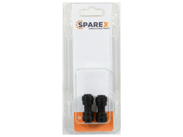 Sparex Agripak 2 pcs. Equal Straight Connector 6mm | S.172677 - Product Image 1