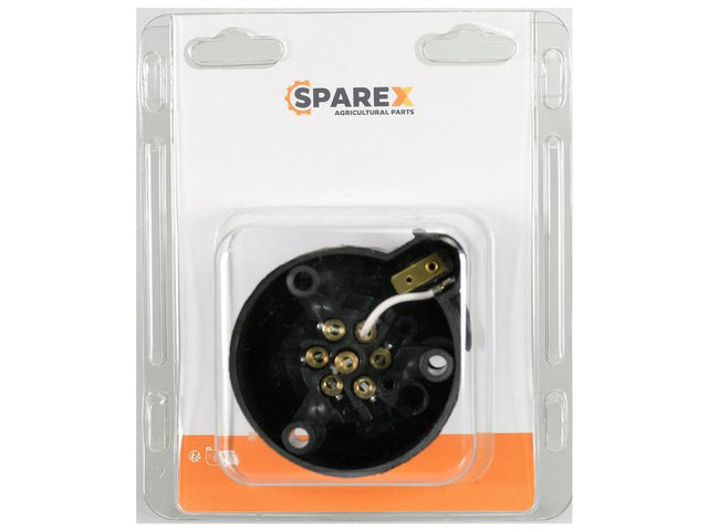 Sparex Agripak 1 pc. 7 Pin Trailer Socket with Jack Plug Plastic | S.172730 - Product Image 1