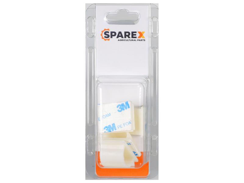 Sparex Agripak 5 pcs. Adhesive Cable Clips 18mm | S.172733 - Product Image 1