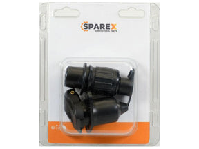 Sparex Agripak 2 pcs. 3 Pin Plug & Socket 2 Bolts Fixing | S.172739 - Product Image 1