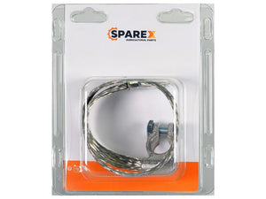 Sparex Agripak Battery Strap Earth/Negative (Clamp) 400mm | S.172753 - Product Image 1