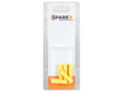 Sparex Agripak 6 pcs. Pre Insulated Bullet Terminal - Female, 5.0mm, Yellow | S.172793 - Product Image 1