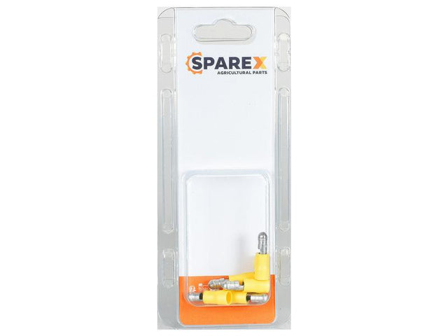 Sparex Agripak 6 pcs. Pre Insulated Bullet Terminal - Male, 5.0mm, Yellow | S.172798 - Product Image 1