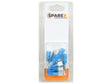 Sparex Agripak 10 pcs. Heat Shrink Female Spade Terminals Blue | S.172842 - Product Image 1