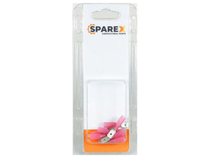 Sparex Agripak 10 pcs. Heat Shrink Male Spade Terminal Red | S.172845 - Product Image 1