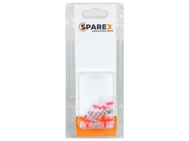 Sparex Agripak 10 pcs. Heat Shrink Solder Connector Red | S.172853 - Product Image 1