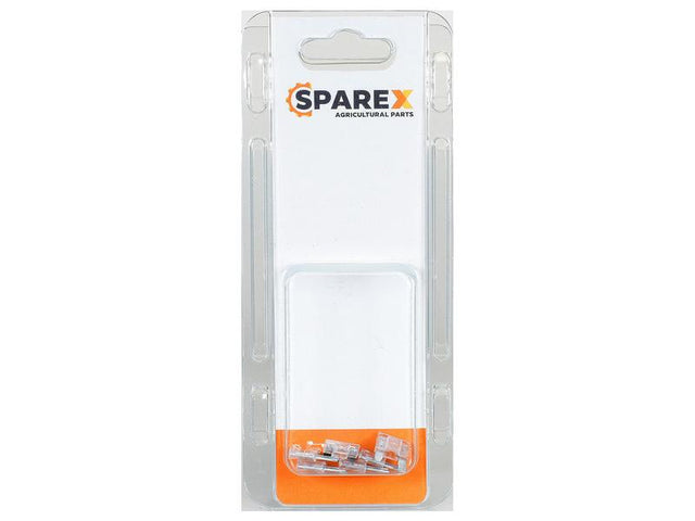 Sparex Agripak 6 pcs. Mini Blade Fuse 25A White Clear | S.172894 - Product Image 1