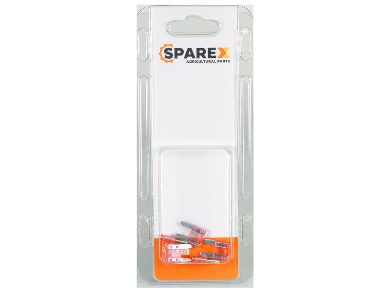 Sparex Agripak 6 pcs. Mini Blade Fuse 4.0A Pink | S.172898 - Product Image 1