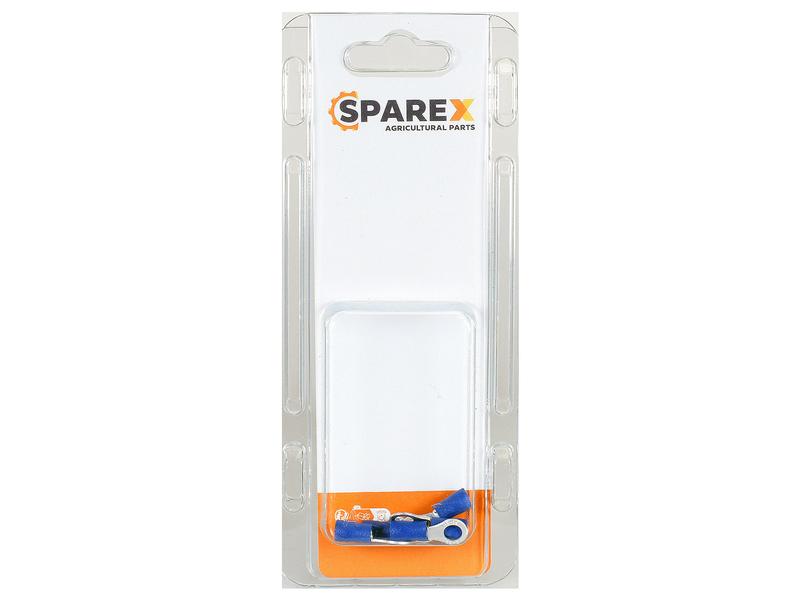 Sparex Agripak 6 pcs. Pre Insulated Ring Terminal, 5.3mm, Blue | S.172918 - Product Image 1