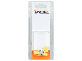 Sparex Agripak 6 pcs. Pre Insulated Ring Terminal, 6.4mm, Yellow | S.172922 - Product Image 1