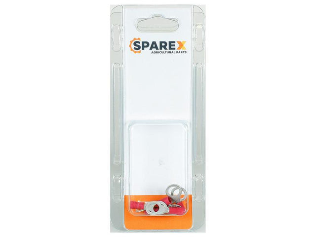 Sparex Agripak 6 pcs. Pre Insulated Ring Terminal, 8.4mm, Red | S.172924 - Product Image 1