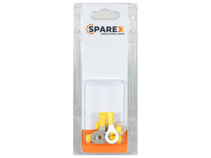 Sparex Agripak 6 pcs. Pre Insulated Ring Terminal, 8.4mm, Yellow | S.172925 - Product Image 1