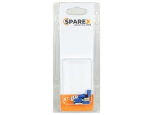 Sparex Agripak 6 pcs. Pre Insulated Spade Terminal Female, 6.3mm, Blue | S.172952 - Product Image 1
