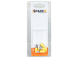Sparex Agripak 6 pcs. Pre Insulated Spade Terminal Female, 6.3mm, Yellow | S.172958 - Product Image 1