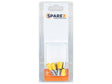 Sparex Agripak 6 pcs. Pre Insulated Spade Terminal Female, 9.5mm, Yellow | S.172960 - Product Image 1