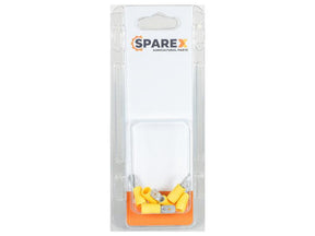 Sparex Agripak 6 pcs. Pre Insulated Spade Terminal Male, 6.3mm, Yellow | S.172963 - Product Image 1
