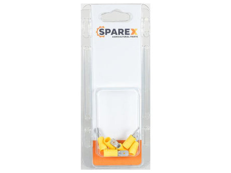 Sparex Agripak 6 pcs. Pre Insulated Spade Terminal Male, 6.3mm, Yellow | S.172963 - Product Image 1