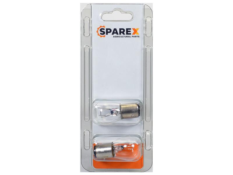 Sparex Agripak 2 pcs. Bulb 12V, 5W, BAY15d | S.173018 - Product Image 1