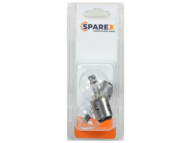 Sparex Agripak 2 pcs. Bulb 12V, 45/40W, BA20d | S.173028 - Product Image 1