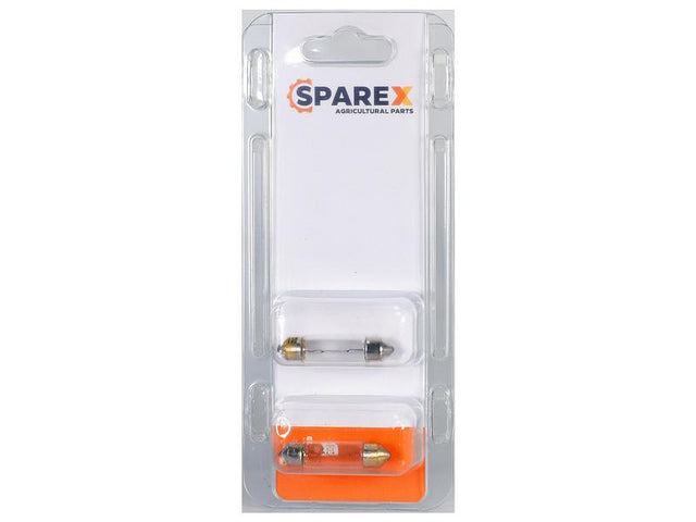 Sparex Agripak 2 pcs. Bulb 12V, 5W, SV8.5 35x11mm | S.173035 - Product Image 1