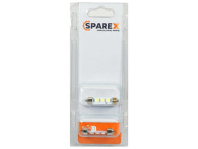 Sparex Agripak 2 pcs. Bulb 12V, 1W, SV8.5-8 35x11mm | S.173053 - Product Image 1