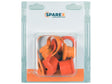 Sparex Agripak 4 pcs. Sparex Dust Cap 1/2'' Orange | S.173109 - Product Image 1