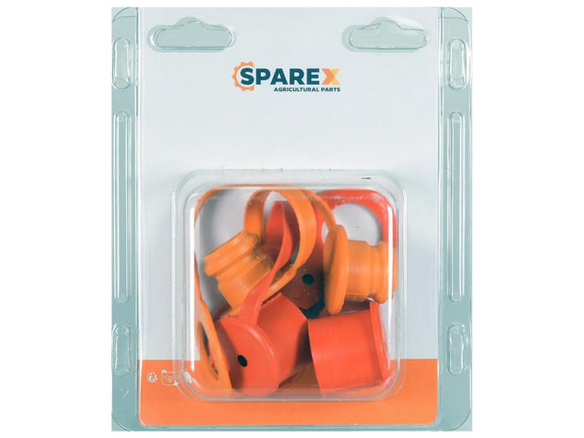 Sparex Agripak 4 pcs. Sparex Dust Cap 1/2'' Orange | S.173109 - Product Image 1