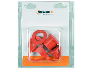 Sparex Agripak 4 pcs. Sparex Dust Cap 1/2'' Red | S.173110 - Product Image 1