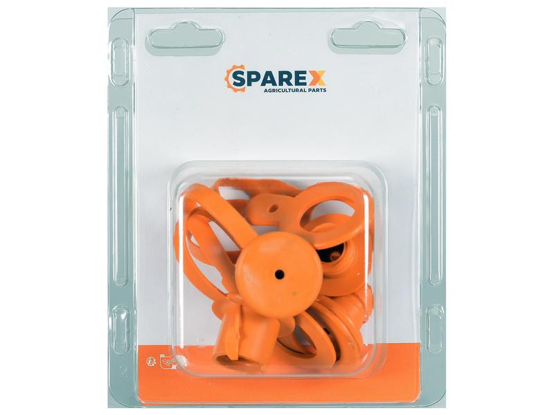 Sparex Agripak 4 pcs. Sparex Dust Cap 3/8'' Orange | S.173111 - Product Image 1