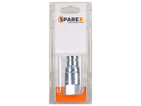 Sparex Agripak 1 pc. Flat Faced Coupling Male 3/8'' x 1/2'' Female Thread | S.173119 - Product Image 1