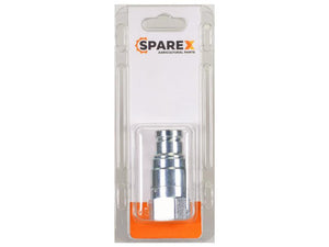 Sparex Agripak 1 pc. Flat Faced Coupling Male 3/8'' x 1/2'' Female Thread | S.173119 - Product Image 1