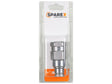 Faster Agripak 1 pc. Flat Faced Coupling Male 3/8'' x 3/8'' Female Thread | S.173142 - Product Image 1