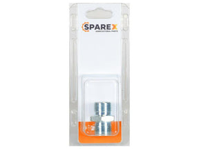 Sparex Agripak Hydraulic Adaptor 1/2'' BSP Male x 1/2'' BSP Male | S.173165 - Product Image 1