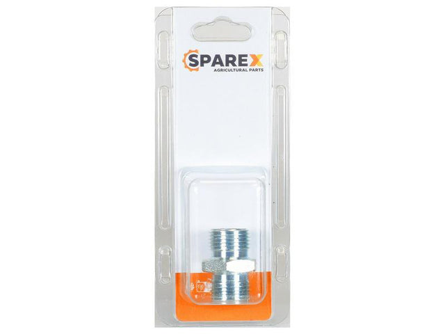 Sparex Agripak Hydraulic Adaptor 1/2'' BSP Male x 1/2'' BSP Male | S.173165 - Product Image 1