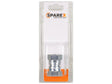 Sparex Agripak Hydraulic Adaptor 1/2'' BSP Swivel Female x 1/2'' BSP Swivel Female | S.173167 - Product Image 1
