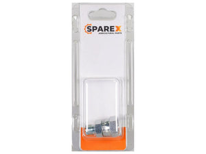 Sparex Agripak Hydraulic Adaptor 1/4'' BSP Male x 3/8'' BSP Swivel Female | S.173170 - Product Image 1