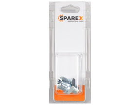 Sparex Agripak Hydraulic Adaptor 3/8'' BSP Male x 1/2'' BSP Male | S.173172 - Product Image 1