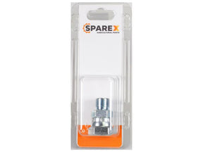 Sparex Agripak Hydraulic Adaptor 3/8'' BSP Male x 1/2'' BSP Swivel Female | S.173173 - Product Image 1