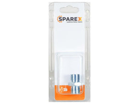 Sparex Agripak Hydraulic Adaptor 3/8'' BSP Male x 3/8'' BSP Male | S.173174 - Product Image 1