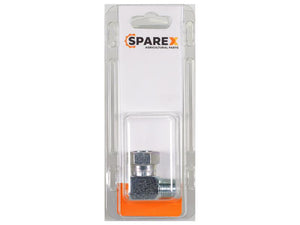 Sparex Agripak Hydraulic Adaptor 3/8'' BSP Male x 3/8'' BSP Swivel Female | S.173175 - Product Image 1