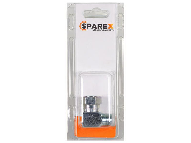 Sparex Agripak Hydraulic Adaptor 3/8'' BSP Male x 3/8'' BSP Swivel Female | S.173175 - Product Image 1