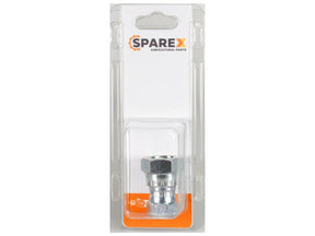 Sparex Agripak Hydraulic Adaptor 3/8'' BSP Swivel Female x 1/2'' BSP Swivel Female | S.173176 - Product Image 1