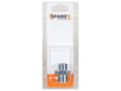 Sparex Agripak Hydraulic Adaptor M18 x 1.50 Metric Male x 1/2'' BSP Male | S.173178 - Product Image 1