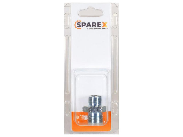 Sparex Agripak Hydraulic Adaptor M18 x 1.50 Metric Male x 1/2'' BSP Male | S.173178 - Product Image 1