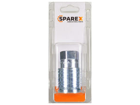 Sparex Agripak 1 pc. Quick Release Hydraulic Coupling Female 1/2'' Body x 1/2'' Female Thread | S.173193 - Product Image 1