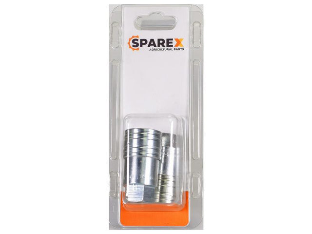 Sparex Agripak 1 pc. Quick Release Hydraulic Coupling Female 1/4'' Body x 1/4'' Female Thread | S.173196 - Product Image 1