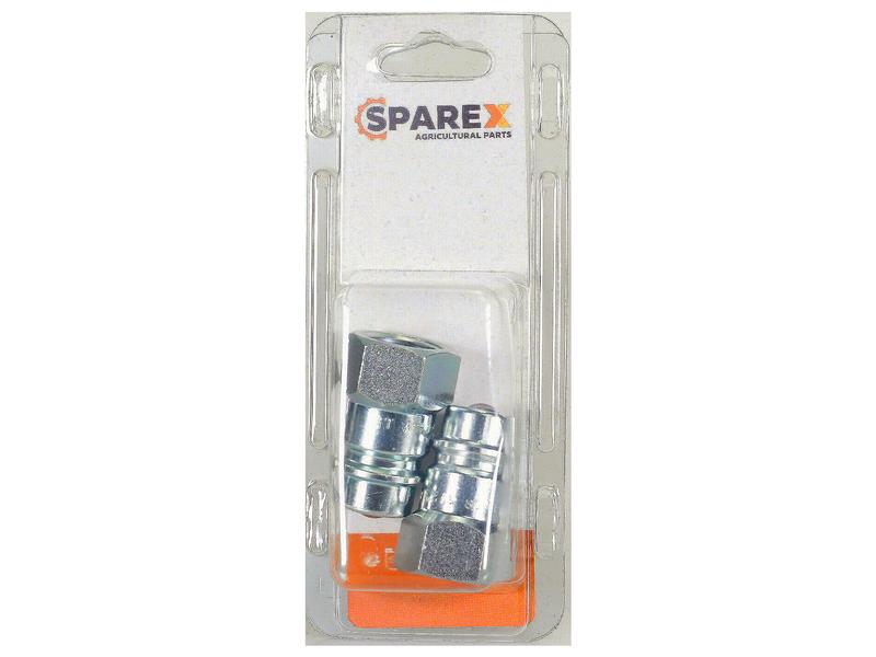 Sparex Agripak 1 pc. Quick Release Hydraulic Coupling Male 1/2'' Body x 1/2'' BSP Female Thread | S.173199 - Product Image 1