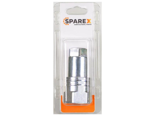 Sparex Agripak 1 pc. Hydraulic Screw Coupling Female 1/2'' Body x 1/2'' BSP Female Thread | S.173203 - Product Image 1
