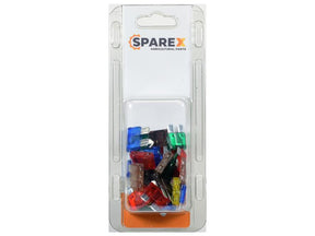 Sparex Agripak 35 pcs. Blade Fuse 5.0, 7.5, 10, 15, 20, 25, 30A | S.173306 - Product Image 1