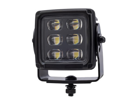Sparex LED Light- 10-30V, Square Work Light – High Power LED with Hand Rail Bracket 6600 Lumens Raw, Bracket | S.173423 - Product Image 4